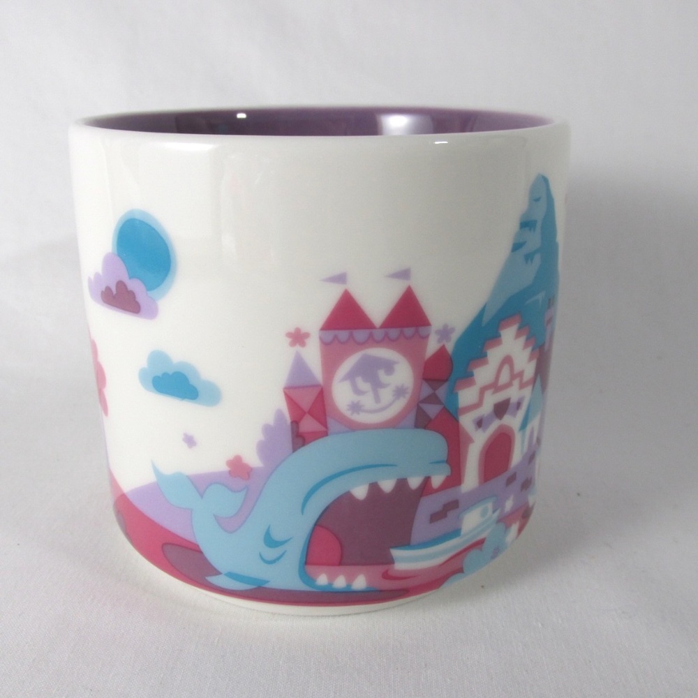 Starbucks Coffee Mug Disneyland Fantasyland You Are Here Collection Disney Parks - Picture 5 of 10